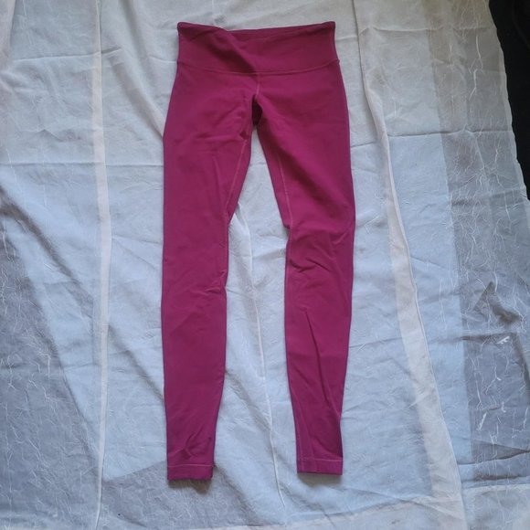 Pink Work Out Pants by lululemon - Picture 2 of 4
